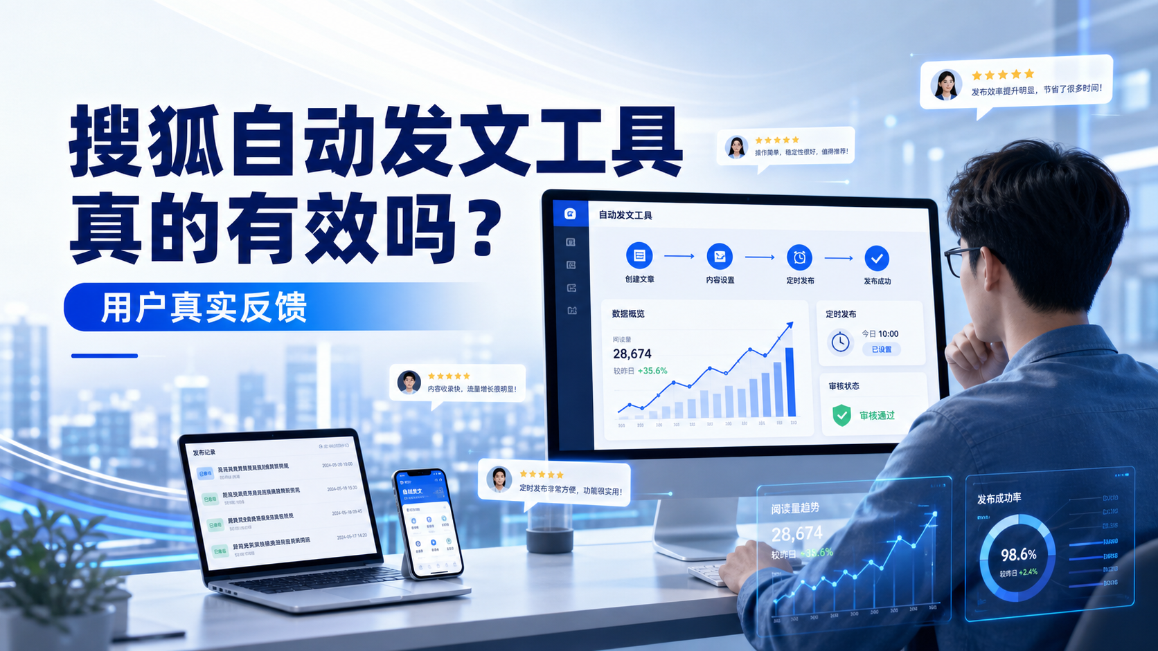 搜狐自动发文工具真的有效吗?文昌用户的真实反馈