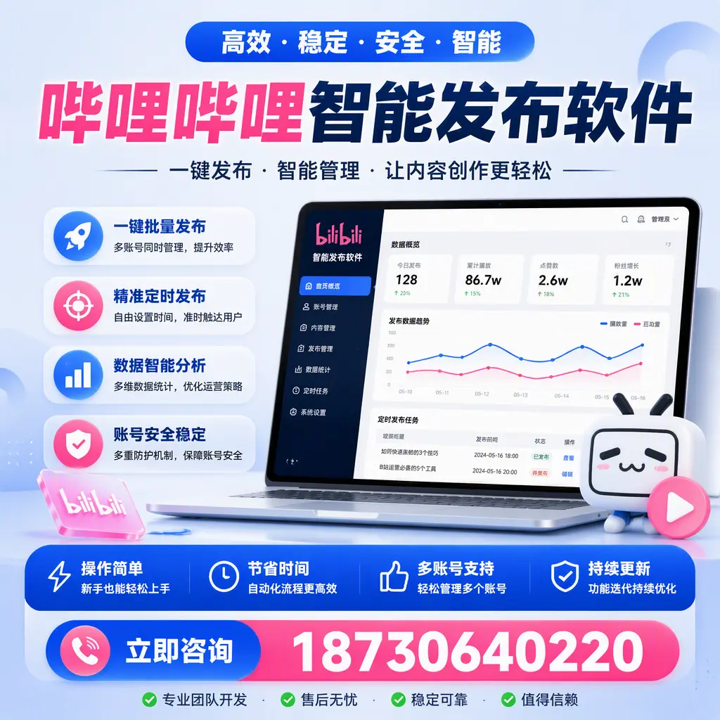 如何在 文昌 制定有效的哔哩哔哩智能发布策略